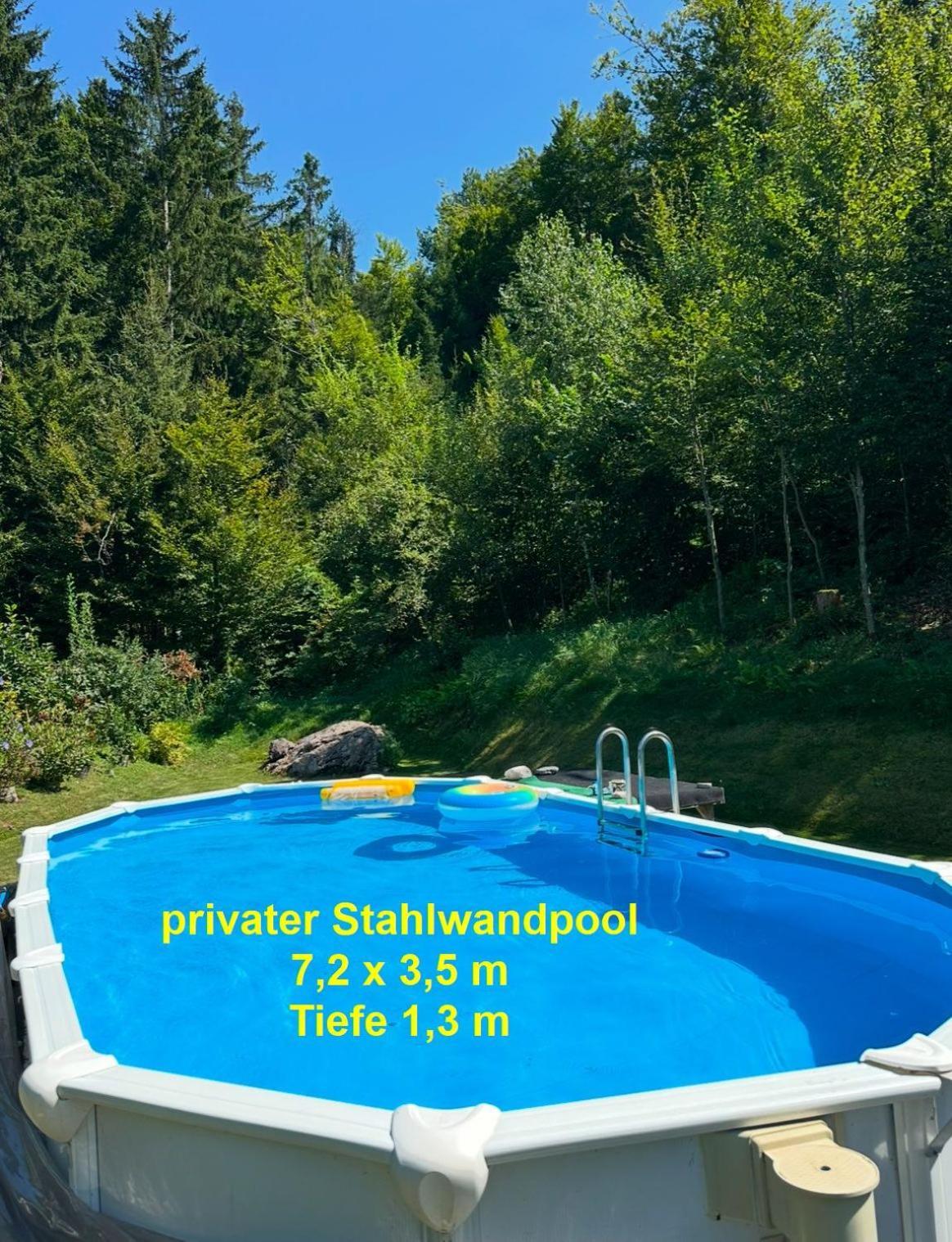 Ferienwohnung Waldblick, Faaker See Oberaichwald  Zewnętrze zdjęcie